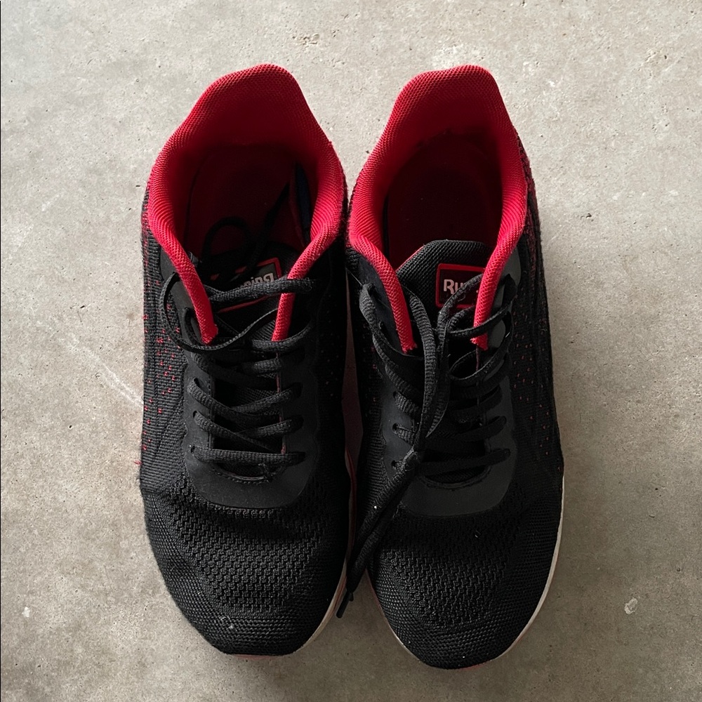 Shoes Black and Red